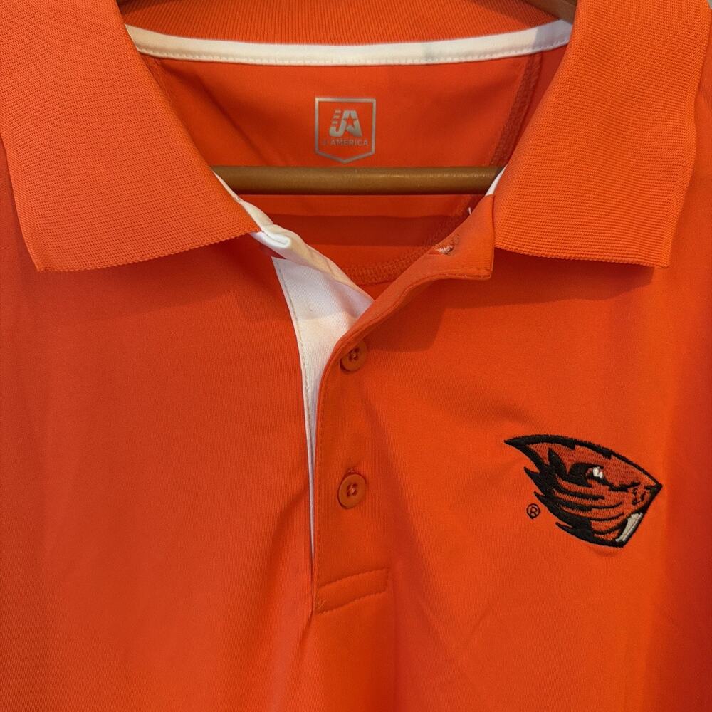 Oregon State Beavers Orange Polo Shirt Men’s Size: 2XL Dri-Fit XXL